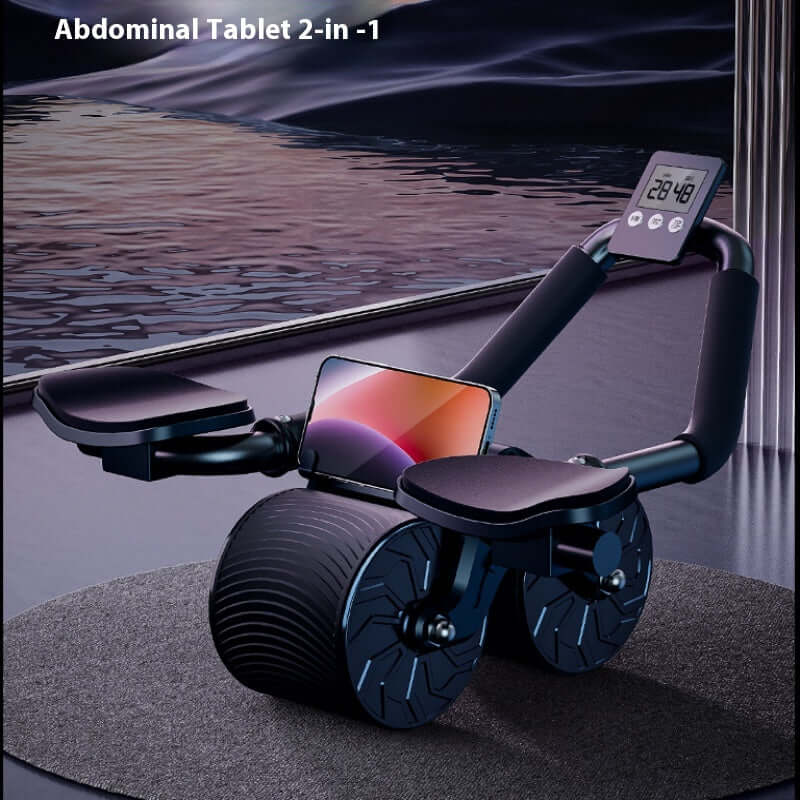 Flat Support innovative abdominal wheel automatic