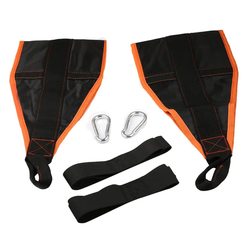 Fitness Hanging Ab Straps for Pull-Up Leg Raises Pair