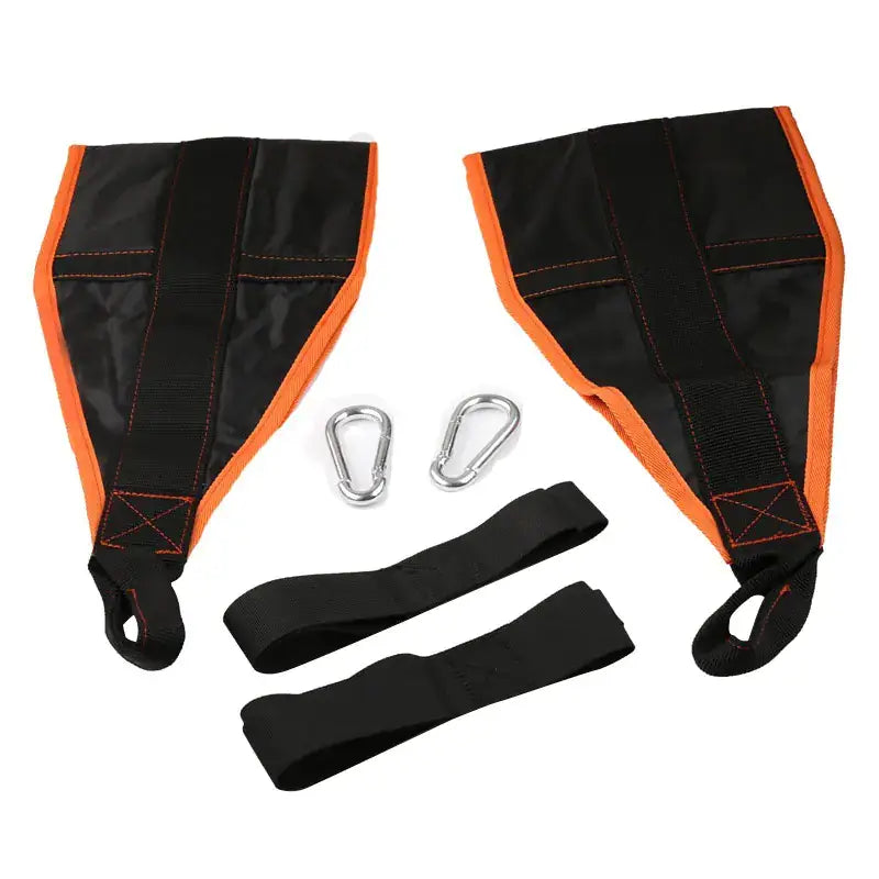 Fitness Hanging Ab Straps for Pull-Up Leg Raises Pair