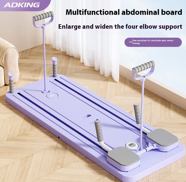 Multifunctional Fitness Board &amp; Abdominal Wheel