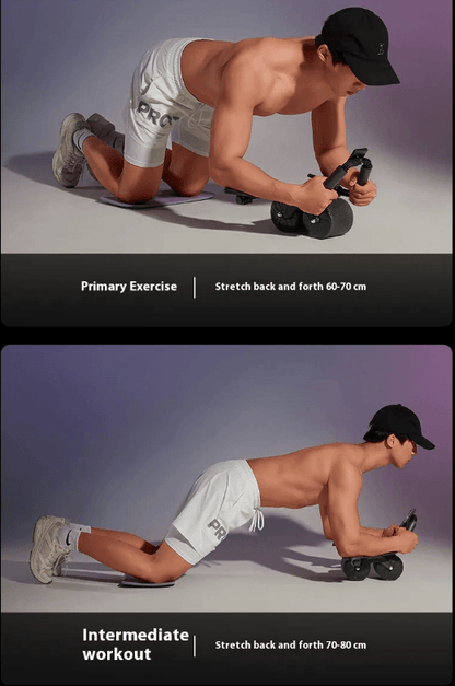 Flat Support innovative abdominal wheel automatic